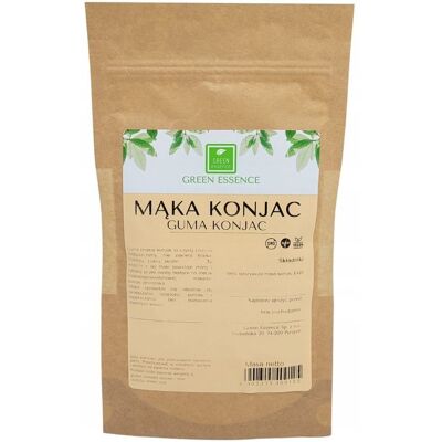 Green Essence Mąka Konjac guma 250 g - substancja zagęszczająca Ketogeniczna Green Essence Mąka Konjac guma 250 g - substancja zagęszczająca Ketogeniczna