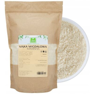 Green Essence Mąka migdałowa 1 kg - mielone migdały Green Essence Mąka migdałowa 1 kg - mielone migdały