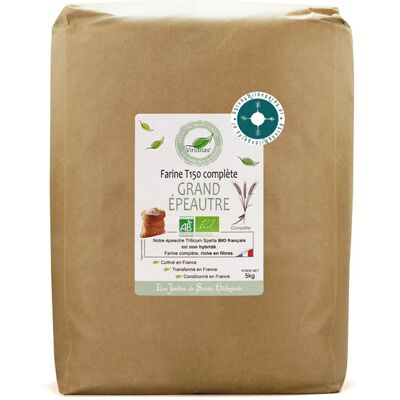 Inny producent Mąka orkiszowa - Mąka typ 1500 Orkisz Oberkulmer BIO 5 kg* / Les Jardins de Sainte-Hildegarde Inny producent Mąka orkiszowa - Mąka typ 1500 Orkisz Oberkulmer BIO 5 kg* / Les Jardins de Sainte-Hildegarde