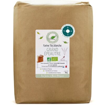 Inny producent Mąka orkiszowa - Mąka typ 650 Orkisz Oberkulmer BIO 5 kg* / Les Jardins de Sainte-Hildegarde Inny producent Mąka orkiszowa - Mąka typ 650 Orkisz Oberkulmer BIO 5 kg* / Les Jardins de Sainte-Hildegarde
