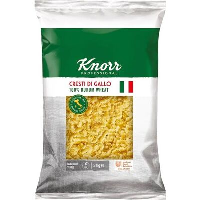 Unilever Makaron Cresti di Gallo Kolanka z falba Knorr 3 kg Unilever Makaron Cresti di Gallo Kolanka z falba Knorr 3 kg