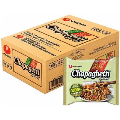 Inny producent Makaron instant Nongshim Chapagetti 20 x 140 g - zupa koreańska, azjatyckie smaki, szybki posiłek Inny producent Makaron instant Nongshim Chapagetti 20 x 140 g - zupa koreańska, azjatyckie smaki, szybki posiłek
