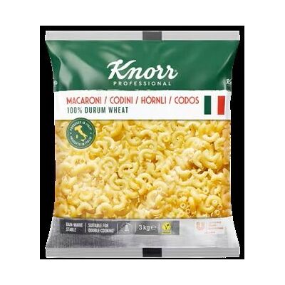 Unilever Makaron Kolanka Codini Knorr Professional 3 Kg Unilever Makaron Kolanka Codini Knorr Professional 3 Kg