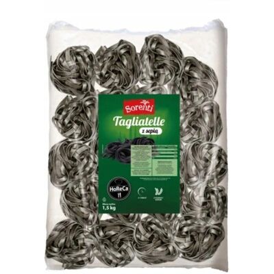 Inny producent Makaron Tagliatelle z sepią 1,5 kg Inny producent Makaron Tagliatelle z sepią 1,5 kg