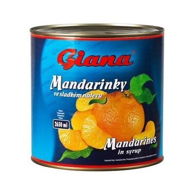Inny producent Mandarynki w zalewie 2650ML Giana Inny producent Mandarynki w zalewie 2650ML Giana