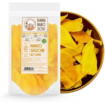Redo Mango suszone plastry bez cukru 1kg - Dania Babci Zosi Redo Mango suszone plastry bez cukru 1kg - Dania Babci Zosi