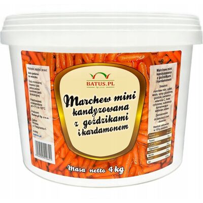 Batus Marchew Mini Kandyzowana Z Gożdzikami I Kardamonem 4 Kg Batus Marchew Mini Kandyzowana Z Gożdzikami I Kardamonem 4 Kg