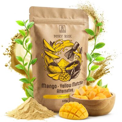 Mary Rose – Yellow Matcha Alternative – Mango (w proszku) 100 g Mary Rose – Yellow Matcha Alternative – Mango (w proszku) 100 g