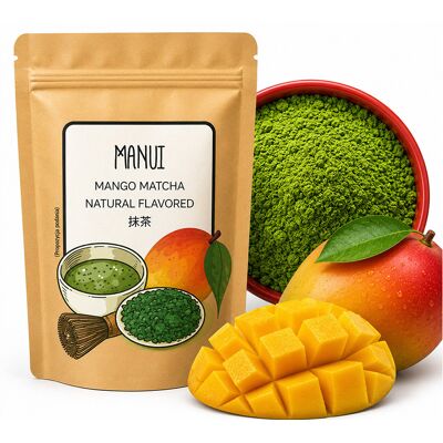 Leo Tea Matcha Mango 50g Doypack Japońska Smakowa Matcha Idealna na Codzien do Latte Leo Tea Matcha Mango 50g Doypack Japońska Smakowa Matcha Idealna na Codzien do Latte