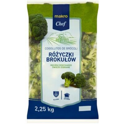 Metro Chef Brokuły Mrożone 2,25 Kg Metro Chef Brokuły Mrożone 2,25 Kg
