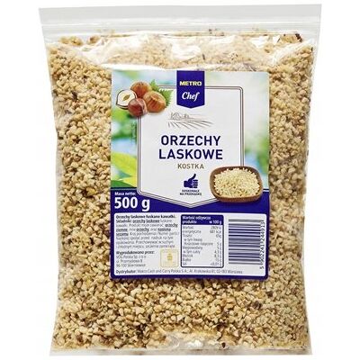 Metro Chef Orzech laskowy kostka 500 g Metro Chef Orzech laskowy kostka 500 g