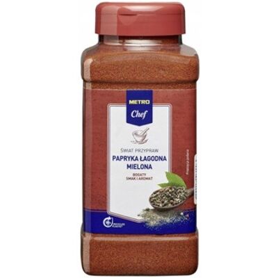 Metro Chef Papryka łagodna mielona 4 x 500 g Metro Chef Papryka łagodna mielona 4 x 500 g