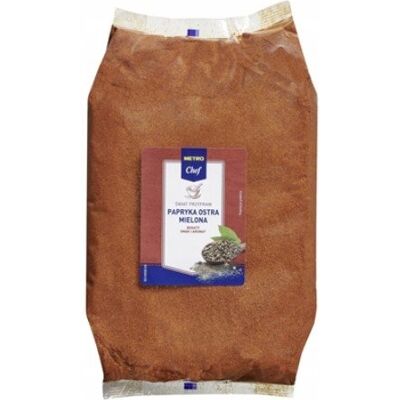 Metro Chef Papryka ostra mielona 6 x 1,17 kg Metro Chef Papryka ostra mielona 6 x 1,17 kg