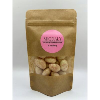 Inny producent MIGDAŁY W BAIŁEJ CZEKOLADZIE Z MALINĄ 500G DELIFRUITS ORZECHY W CZEKOLADZIE Inny producent MIGDAŁY W BAIŁEJ CZEKOLADZIE Z MALINĄ 500G DELIFRUITS ORZECHY W CZEKOLADZIE