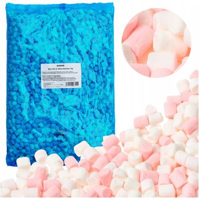 Inny producent Mini PIANKI Marshmallow do gorącej Kawy Czekolady 1kg Inny producent Mini PIANKI Marshmallow do gorącej Kawy Czekolady 1kg