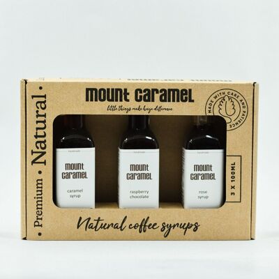 inna (Inny) Mount Caramel Zestaw 3 Syropów Po 100Ml Karmel Malina W Czekoladzie Różany inna (Inny) Mount Caramel Zestaw 3 Syropów Po 100Ml Karmel Malina W Czekoladzie Różany