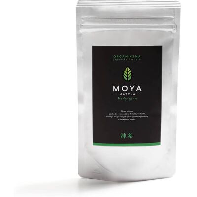 Moya Matcha Tradycyjna Organiczna Japońska Herbata - 50g Moya Matcha Tradycyjna Organiczna Japońska Herbata - 50g
