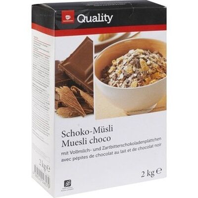 Inny producent Musli czekoladowe TGQ 2 kg - pełnowartościowy posiłek Inny producent Musli czekoladowe TGQ 2 kg - pełnowartościowy posiłek