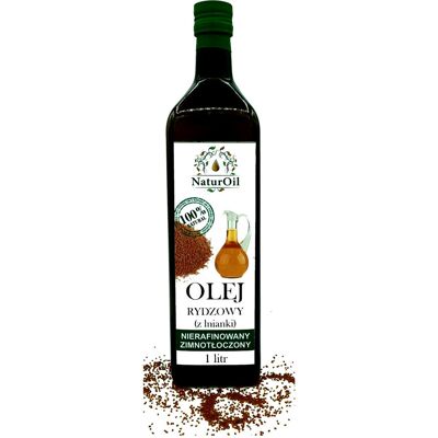Naturini Olej Rydzowy Z Lnianki Dr. Budwig 1 Litr Naturoil Naturini Olej Rydzowy Z Lnianki Dr. Budwig 1 Litr Naturoil