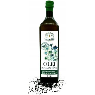 Naturini Olej Z Czarnuszki Na Odporność 1 Litr Naturoil Naturini Olej Z Czarnuszki Na Odporność 1 Litr Naturoil