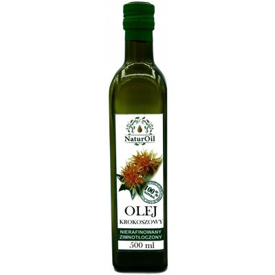 Naturini Olej Z Krokosza Barwierskiego 500ml Naturoil Naturini Olej Z Krokosza Barwierskiego 500ml Naturoil