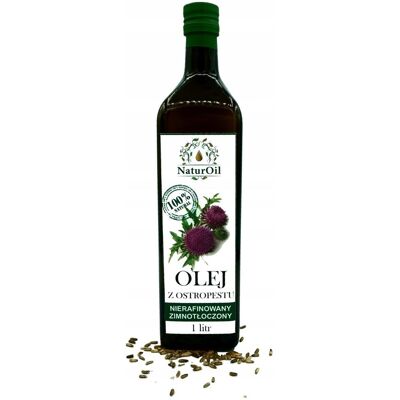 Naturini Olej Z Ostropestu Na Wzmocnienie 1 Litr Naturoil Naturini Olej Z Ostropestu Na Wzmocnienie 1 Litr Naturoil