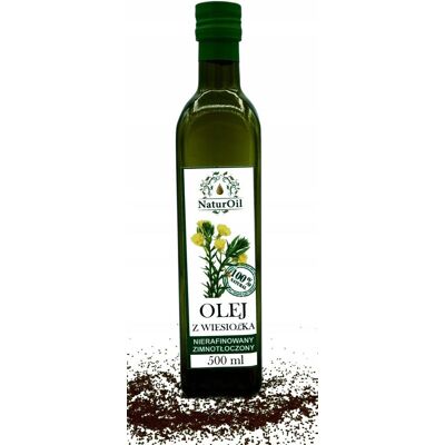 Naturini Olej Z Wiesiołka Dwuletniego 500ml Naturoil Naturini Olej Z Wiesiołka Dwuletniego 500ml Naturoil