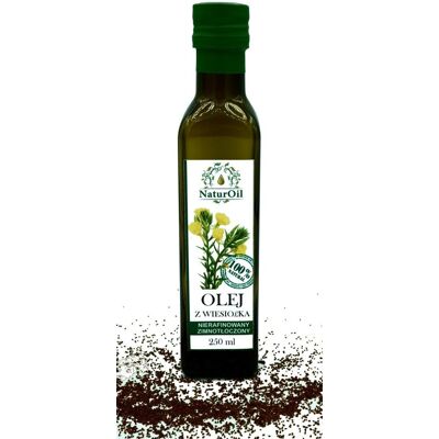 Naturini Olej Z Wiesiołka, Nierafinowany 250ml Naturoil Naturini Olej Z Wiesiołka, Nierafinowany 250ml Naturoil