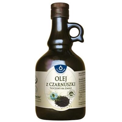 Oleofarm Olej Z Czarnuszki Tłoczony Na Zimno,500Ml Oleofarm Olej Z Czarnuszki Tłoczony Na Zimno,500Ml