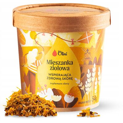 Olini Mieszanka Ziołowa Wspierająca Zdrową Skórę 54 G Olini Mieszanka Ziołowa Wspierająca Zdrową Skórę 54 G