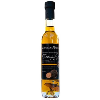 GIULIANO TARTUFI Oliwa Z Oliwek Extra Virgin Z Plasterkami Czarnej Trufli, 100 Ml GIULIANO TARTUFI Oliwa Z Oliwek Extra Virgin Z Plasterkami Czarnej Trufli, 100 Ml