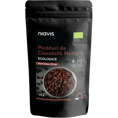 Inny producent Organiczne Dropsy z ciemnej czekolady/BIO 125g Inny producent Organiczne Dropsy z ciemnej czekolady/BIO 125g