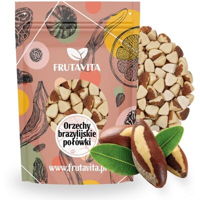 Frutavita Orzechy brazylijskie połówki 1000 g Frutavita Orzechy brazylijskie połówki 1000 g