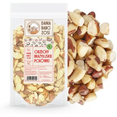 Redo Orzechy brazylijskie połówki 500 g - Dania Babci Zosi Redo Orzechy brazylijskie połówki 500 g - Dania Babci Zosi