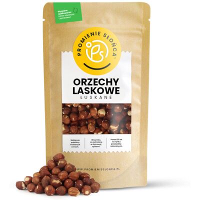 PROMIENIE SŁOŃCA Orzechy laskowe bez skorupy 1000g PROMIENIE SŁOŃCA Orzechy laskowe bez skorupy 1000g