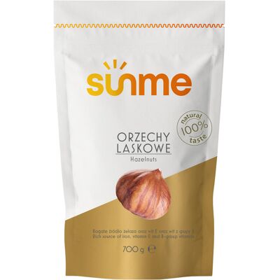 Orzechy Laskowe Łuskane 700g - Sunme Orzechy Laskowe Łuskane 700g - Sunme