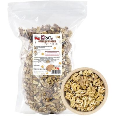 Brat Orzechy włoskie POLSKIE 1kg Brat Orzechy włoskie POLSKIE 1kg
