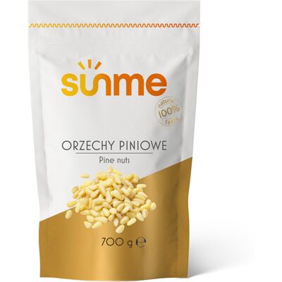 Orzeszki Piniowe Sunme 700g - Zdrowa Przekąska Orzeszki Piniowe Sunme 700g - Zdrowa Przekąska