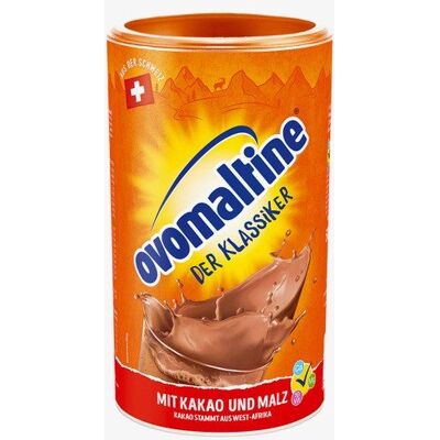 Inny producent OVOMALTINE Der Klassiker Napój czekoladowy instant z witaminami 500g puszka Inny producent OVOMALTINE Der Klassiker Napój czekoladowy instant z witaminami 500g puszka