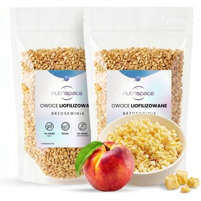 brak danych Owoce liofilizowane grys Brzoskwinia 150g zestaw 100g+50g do owsianki musli brak danych Owoce liofilizowane grys Brzoskwinia 150g zestaw 100g+50g do owsianki musli