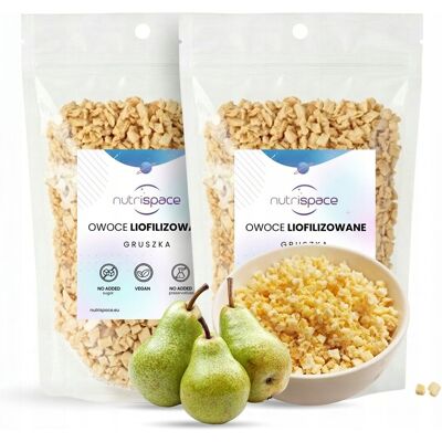 brak danych Owoce liofilizowane grys Gruszka 150g zestaw 100g+50g do owsianki deserów brak danych Owoce liofilizowane grys Gruszka 150g zestaw 100g+50g do owsianki deserów