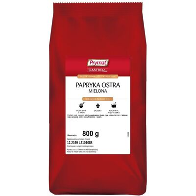 Inny producent Papryka ostra mielona Gastro 800 g Inny producent Papryka ostra mielona Gastro 800 g