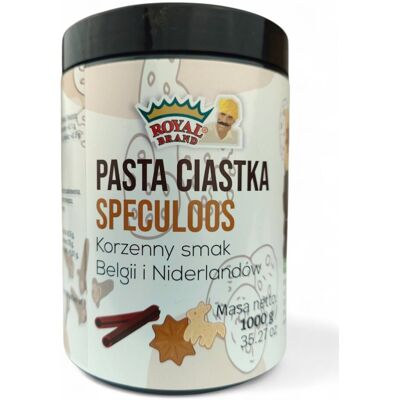 ROYAL BRAND Pasta Ciastka Speculoos 1kg ciasteczka speculoos, krem speculoos, sernik ROYAL BRAND Pasta Ciastka Speculoos 1kg ciasteczka speculoos, krem speculoos, sernik