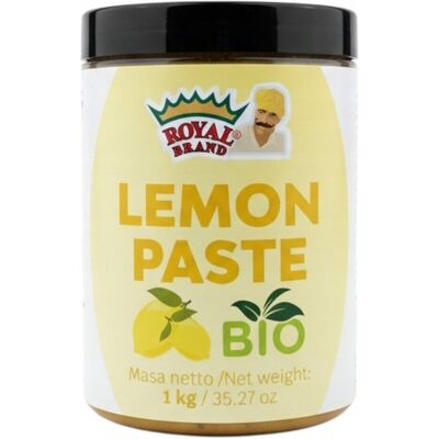 ROYAL BRAND PASTA CYTRYNOWA BIO 1kg z Kawałkami CYTRYNY do pieczenia i lodów ROYAL BRAND PASTA CYTRYNOWA BIO 1kg z Kawałkami CYTRYNY do pieczenia i lodów