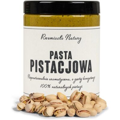 Pasta Pistacjowa 100% Pistacji 1KG - Rzemiosło Natury Pasta Pistacjowa 100% Pistacji 1KG - Rzemiosło Natury