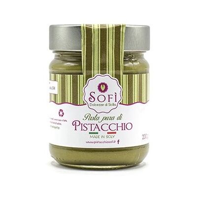 Inny producent Pasta pistacjowa, 200 g - 100% pistacji / Pistacchio Sofi Inny producent Pasta pistacjowa, 200 g - 100% pistacji / Pistacchio Sofi