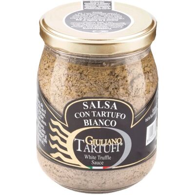 GIULIANO TARTUFI Pasta truflowa z białej drogocennej trufli, 470 g (Salsa Tartufata Bianca) GIULIANO TARTUFI Pasta truflowa z białej drogocennej trufli, 470 g (Salsa Tartufata Bianca)