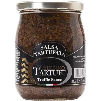 GIULIANO TARTUFI Pasta truflowa z czarnej trufli (Salsa Tartufata), 500 g GIULIANO TARTUFI Pasta truflowa z czarnej trufli (Salsa Tartufata), 500 g