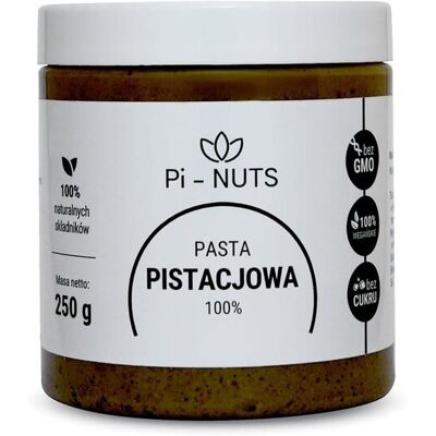 Pi-nuts Pasta Z Pistacji 100% 250g Pi-nuts Pasta Z Pistacji 100% 250g