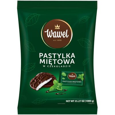 Pastylka Miętowa W Czekoladzie Wawel 1kg Pastylka Miętowa W Czekoladzie Wawel 1kg